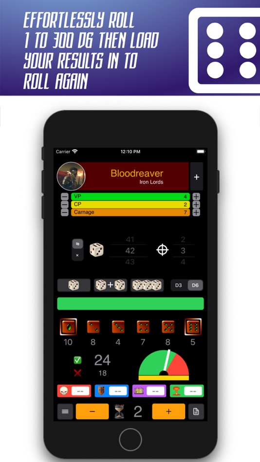 #2. Wargamer's Dice Toolkit (iOS) By: Malcolm Jarvis