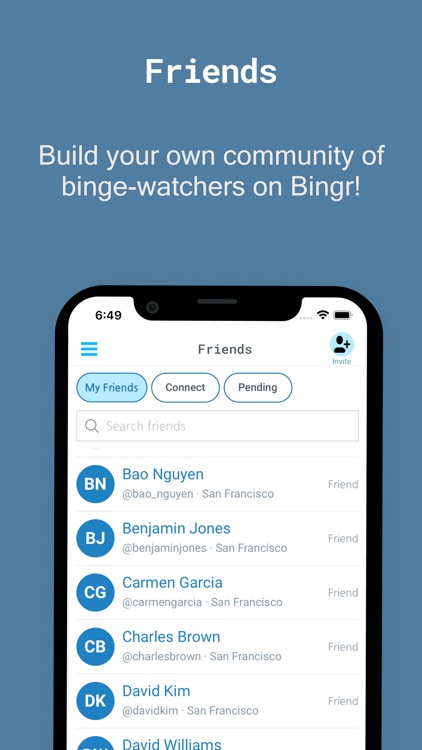 Bingr - Recommendation App screenshot-4