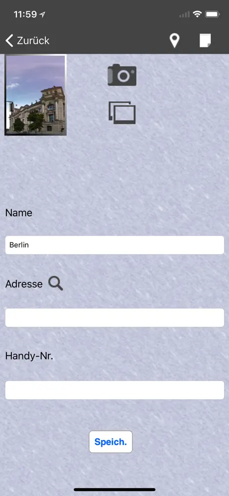 Meine Notizen zu Orten: Place+