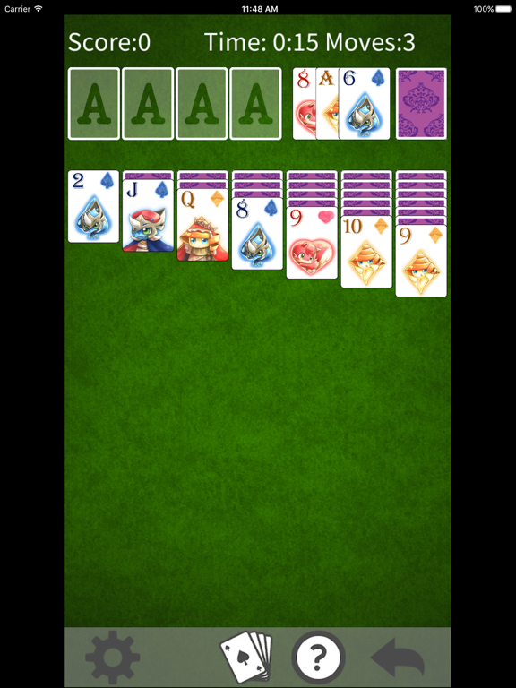 Screenshot #4 pour ソリティア モンスター (Solitaire)