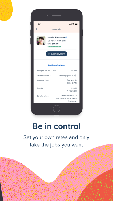 Care.com Caregiver: Find Jobs Screenshot