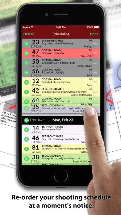 ShotList- Movie Shoot Planning Screenshot
