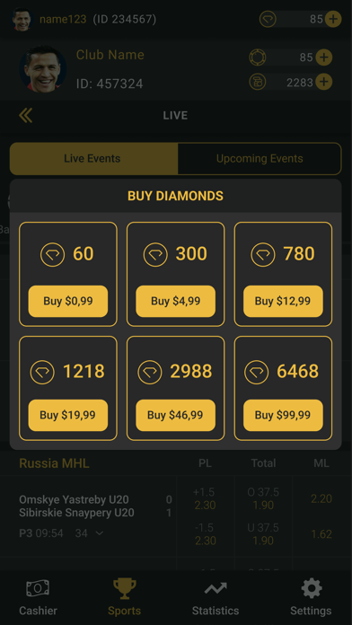 BetnClubs Screenshot