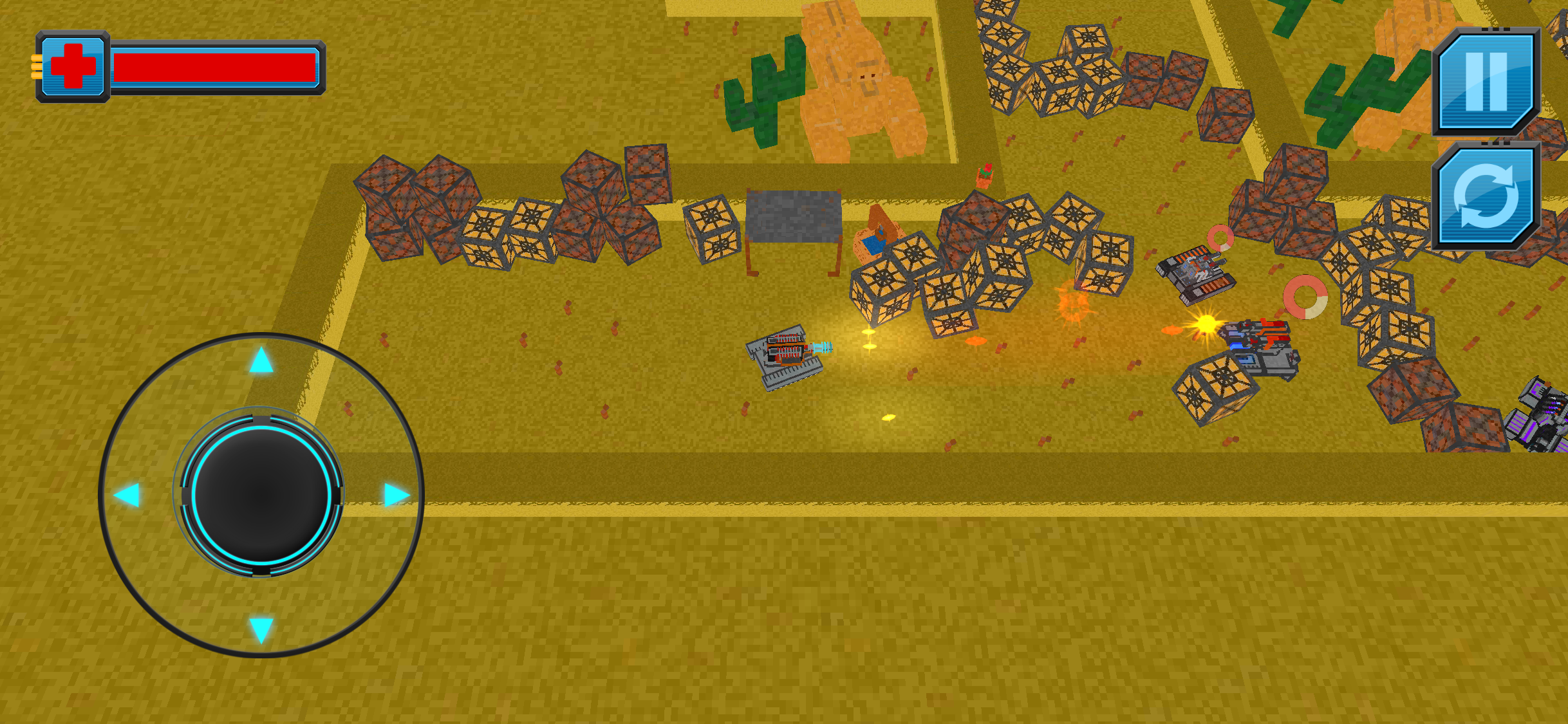 Power Tanks 3D - Future Battle
