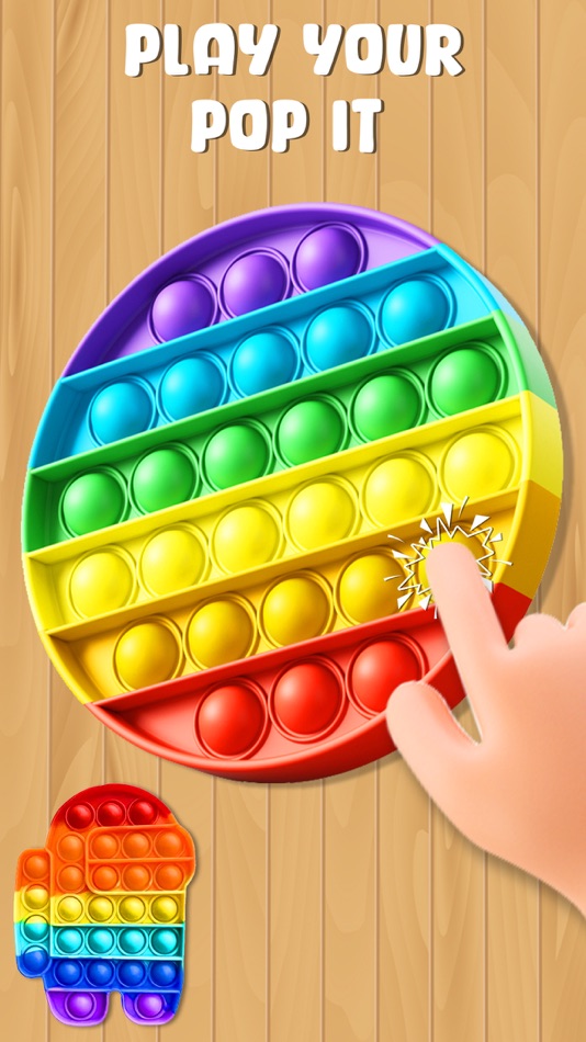 #3. Fidget Trading – Pop it Bubble (iOS) Av: Usman Ali