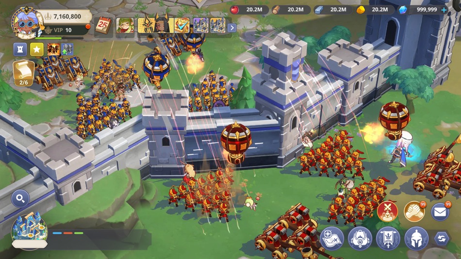 #6. GRAND CROSS : Age of Titans (iOS) โดย: Netmarble Corporation