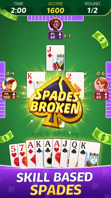 Spades - Win Real Cash Screenshot