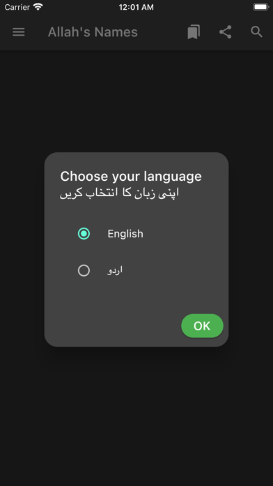 Allah's 99 Names & Explanation Screenshot