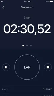 stopwatch & countdown timer iphone screenshot 4