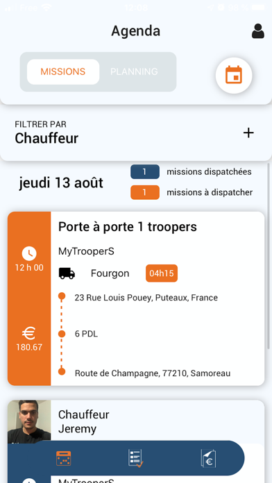 MTS-app Screenshot