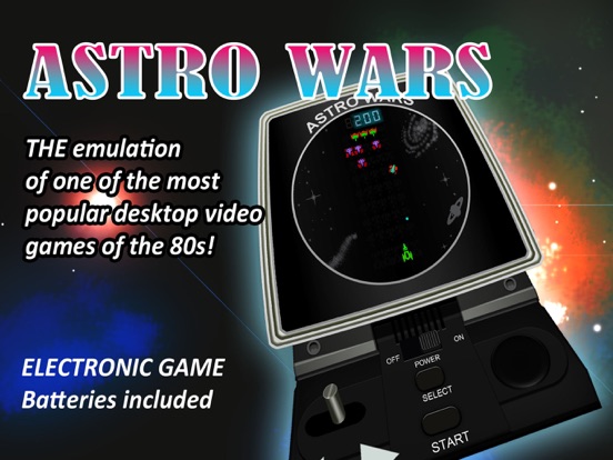 Astro Wars iPad app afbeelding 1