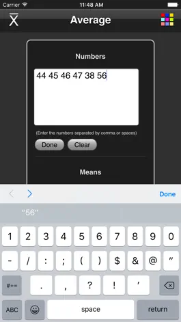 Game screenshot Average Calculator apk