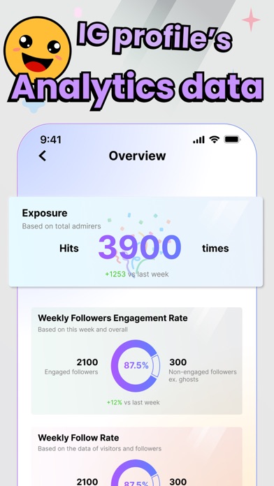 Boom - AI Followers Reports Screenshot