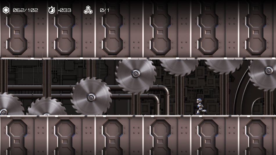 #4. Atom Run (iOS) 由: Fingerlab