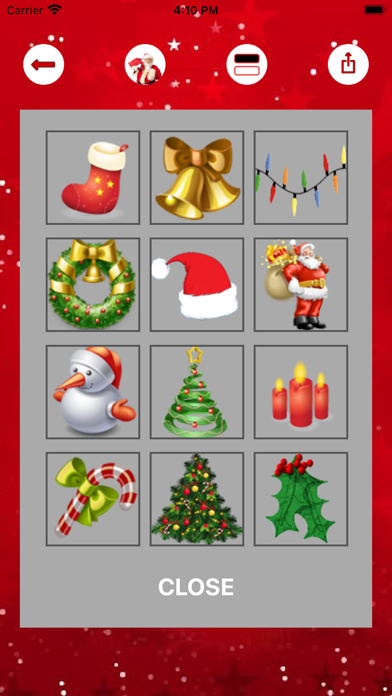 Christmas Face and Stickers Screenshot