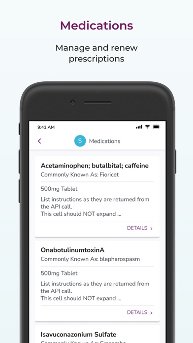 MyUPMC Screenshot