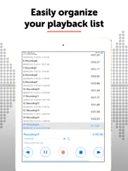 dictaphone - audio recorder ipad images 3