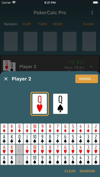 PokerCalc Pro Screenshot