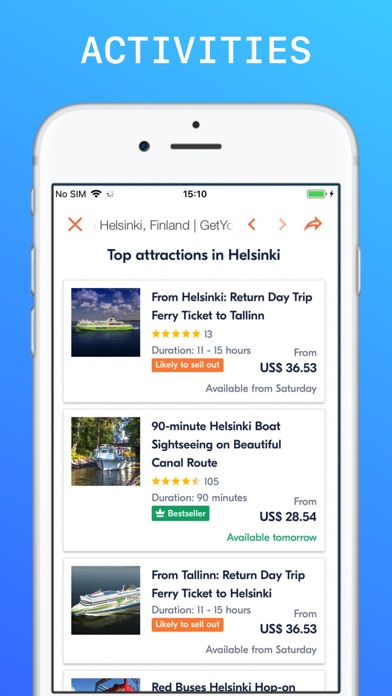 Helsinki Travel Guide . Screenshot