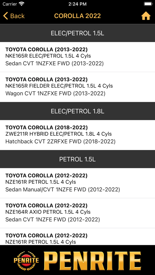 #5. Penrite Pro (iOS) 由: Penrite Oil Company