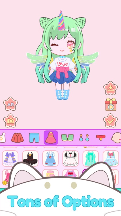 Anime Fashion Doll Maker AR screenshot-3
