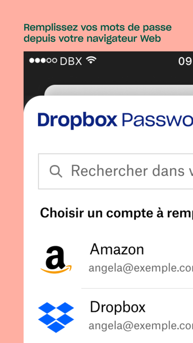 Screenshot #3 pour Dropbox Passwords