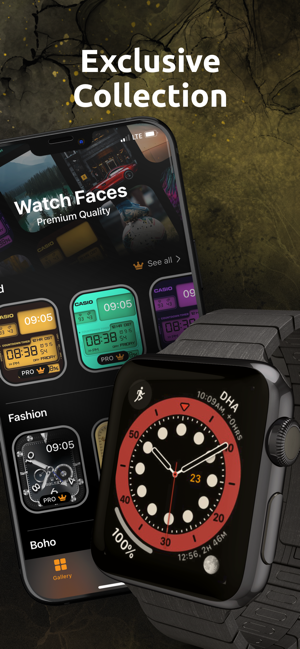 ‎Watch Faces Gallery for iWatch Screenshot