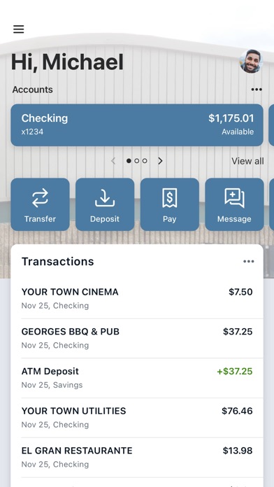 MyKCCU Screenshot