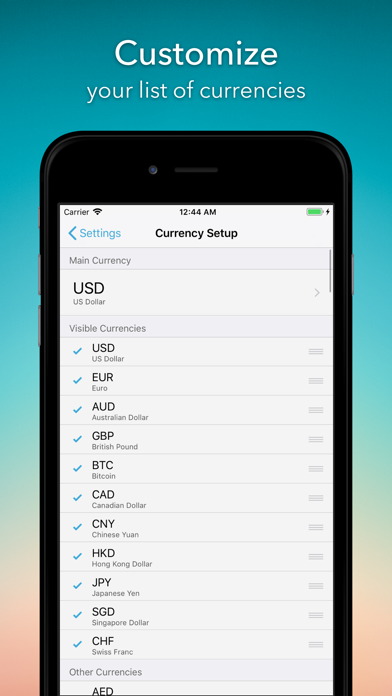 Coinverter:通貨換算アプリのおすすめ画像4