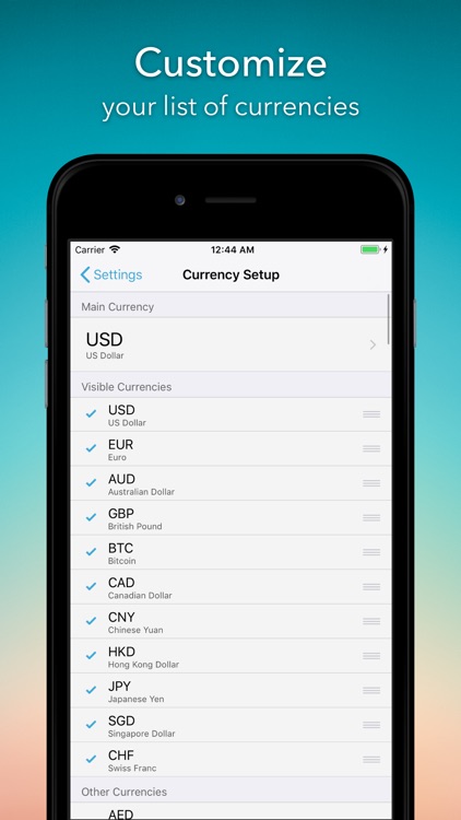 Coinverter: Currency Converter screenshot-3