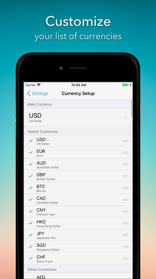 #4. Coinverter: Currency Converter (iOS) 由: Iryna Stas