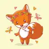 Crazy Little Fox Stickers delete, cancel