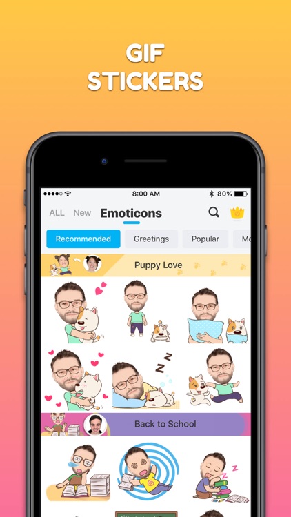 MomentCam Cartoons & Stickers