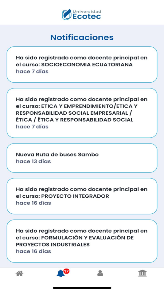 #4. ECOTEC NBS (iOS) De: Universidad Tecnologica ECOTEC