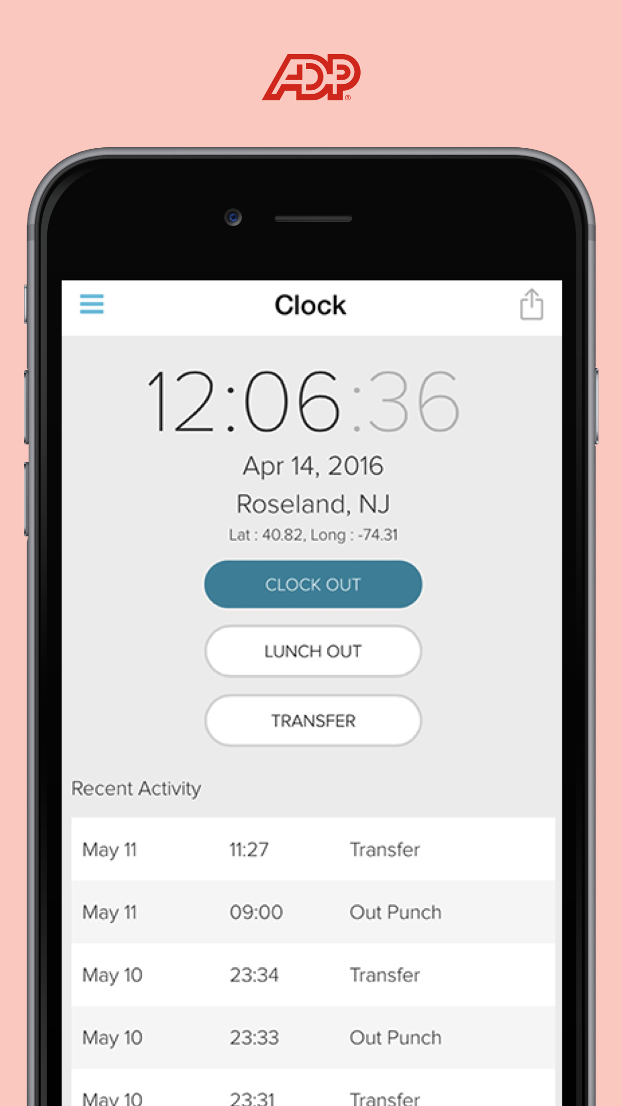 ADP Mobile Solutions screenshot 4