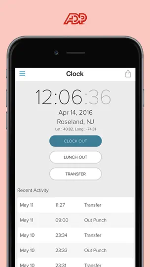 ADP Mobile Solutions iPhone Screenshot 4