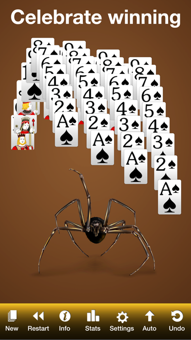 Spider Solitaire Free by Solebon screenshot 4