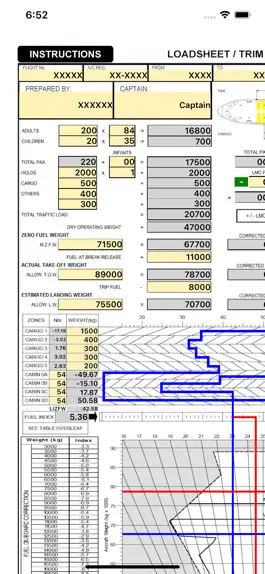 Game screenshot A321 LOADSHEET T&B 220 4z PAX apk