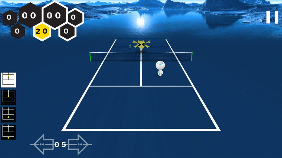 #4. AlienTennis (iOS) 由: Damir Kolobaric