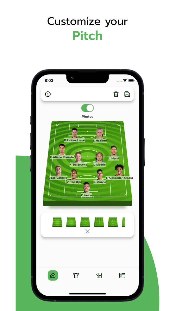 My Lineup Lineup Builder