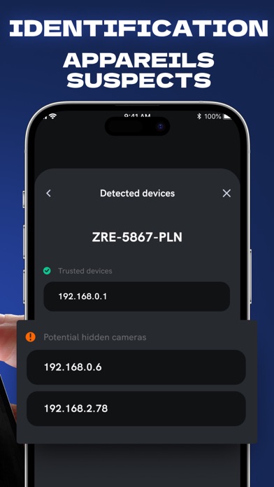 Screenshot #3 pour Anti spy: Secret camera reader