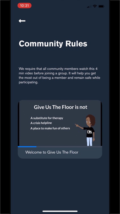 Give Us The Floor: Group Chat screenshot-4