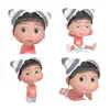 CuteMoji Emoji Stickers delete, cancel