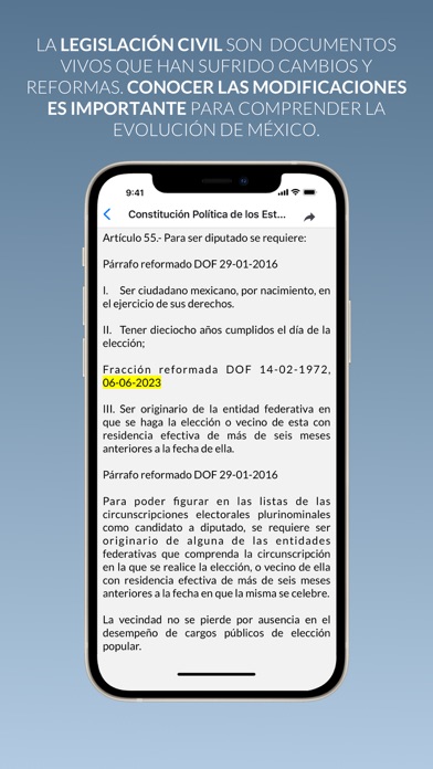 Leyes y Tesis Civiles Screenshot