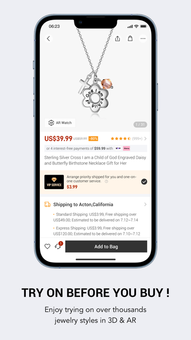 YFN-Personalize Jewelry Online Screenshot