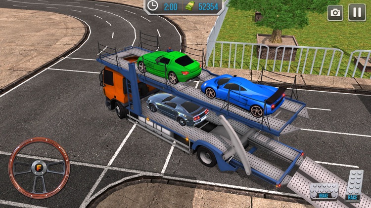 Robot Car Transporter Airplane screenshot-4