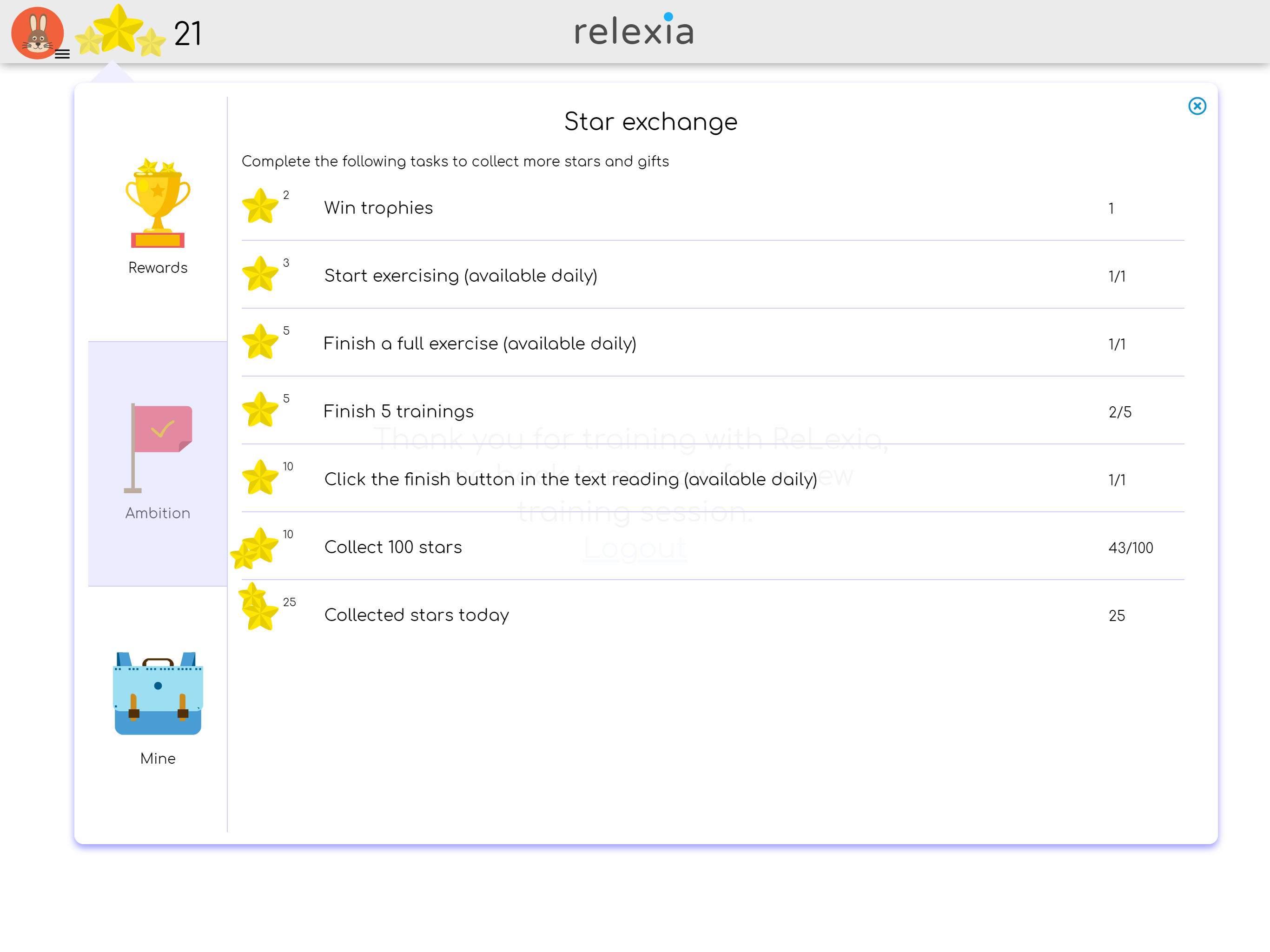 Relexia screenshot 13