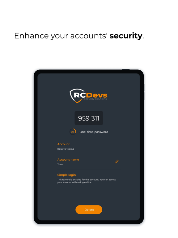 Screenshot #6 pour OpenOTP Token