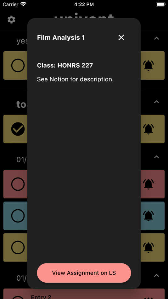 #7. Univent.io (iOS) By: Christopher Hoerler