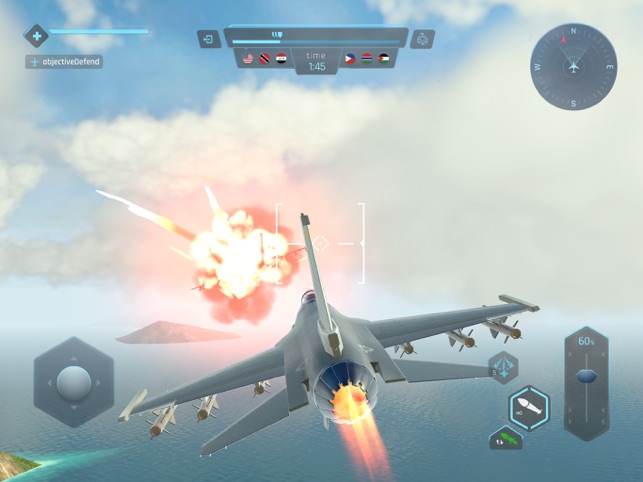 لعبة معارك طائرات:Sky Warriors على App Store